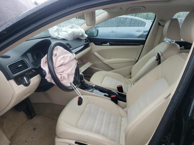 1VWCM7A35FC019568 - 2015 VOLKSWAGEN PASSAT SEL BLACK photo 7