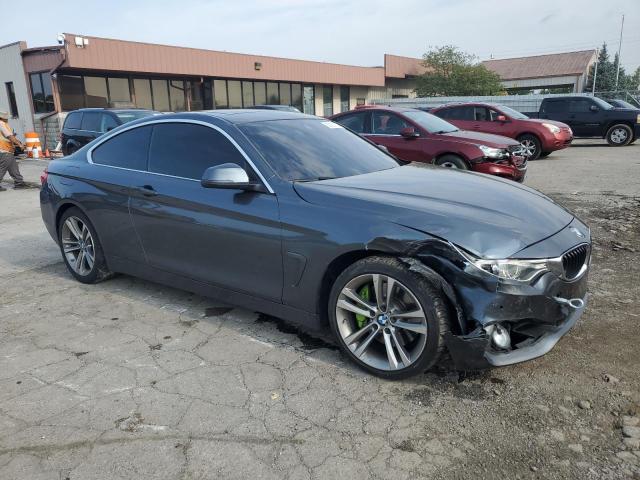 WBA4P1C33HK522837 - 2017 BMW 440I GRAY photo 4