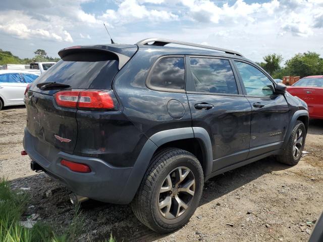 1C4PJMBS9EW255266 - 2014 JEEP CHEROKEE TRAILHAWK BLACK photo 3