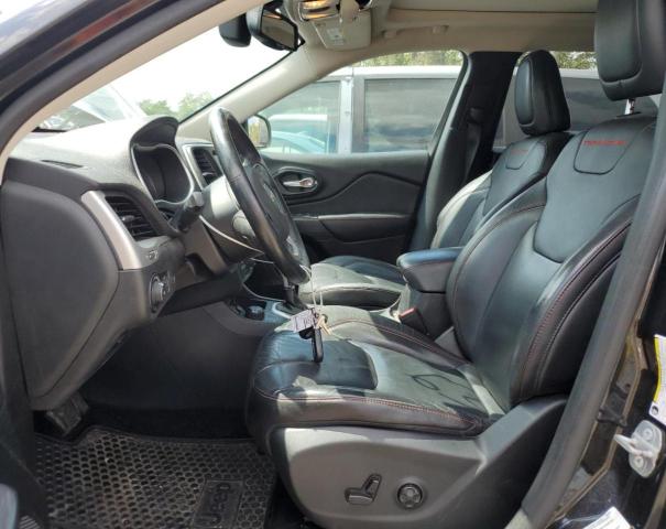 1C4PJMBS9EW255266 - 2014 JEEP CHEROKEE TRAILHAWK BLACK photo 7