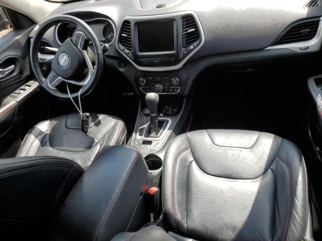 1C4PJMBS9EW255266 - 2014 JEEP CHEROKEE TRAILHAWK BLACK photo 8