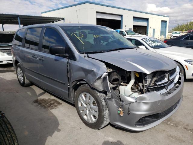 2C4RDGBG6DR766101 - 2013 DODGE GRAND CARA SE SILVER photo 1