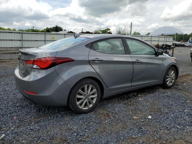 5NPDH4AE7EH503370 - 2014 HYUNDAI ELANTRA SE GRAY photo 3