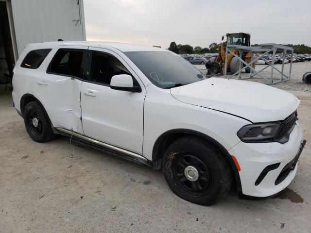 1C4SDJFT7MC643017 - 2021 DODGE DURANGO PURSUIT WHITE photo 4