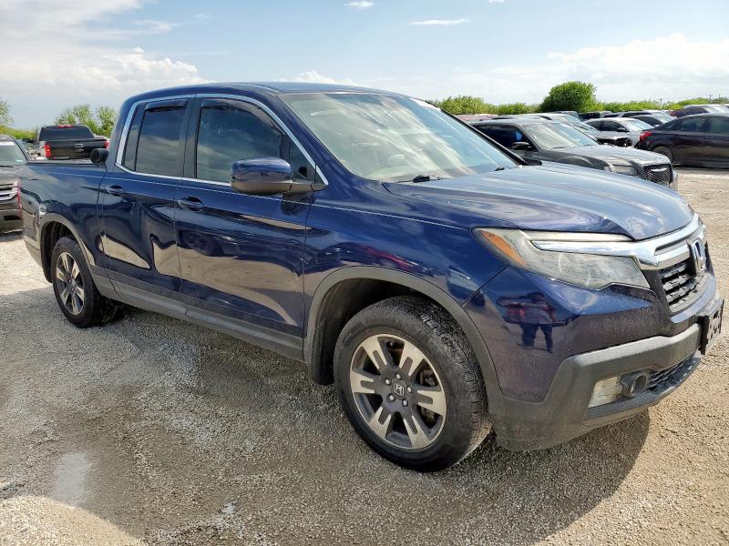 5FPYK2F54JB001075 - 2018 HONDA RIDGELINE RTL Կապույտ լուսանկար 4