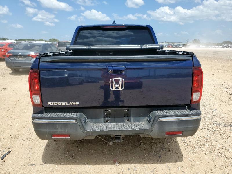 5FPYK2F54JB001075 - 2018 HONDA RIDGELINE RTL Կապույտ լուսանկար 6