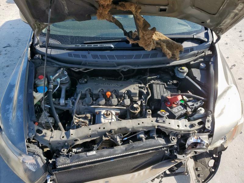 2HGFG11836H578020 - 2006 HONDA CIVIC EX GRAY photo 11