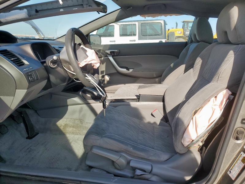 2HGFG11836H578020 - 2006 HONDA CIVIC EX GRAY photo 7