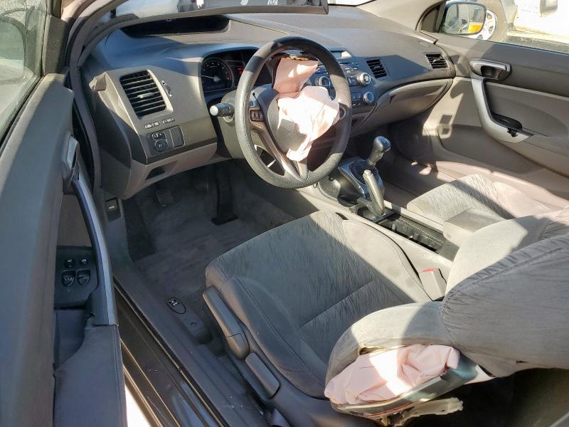 2HGFG11836H578020 - 2006 HONDA CIVIC EX GRAY photo 8