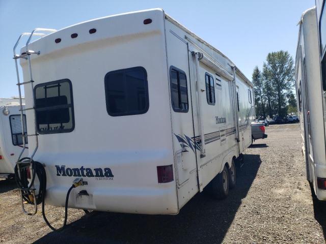 4YDF3292714055506 - 2001 KEYSTONE MONTANA WHITE photo 4