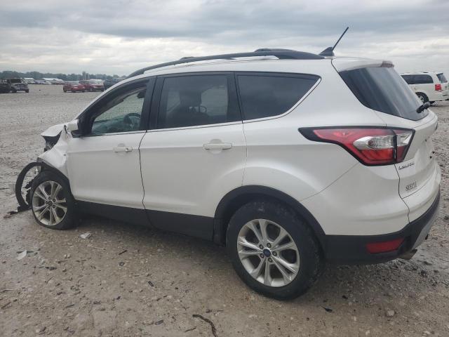 1FMCU9HD1JUA13438 - 2018 FORD ESCAPE SEL WHITE photo 2