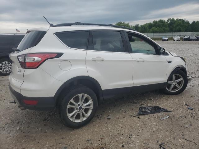 1FMCU9HD1JUA13438 - 2018 FORD ESCAPE SEL WHITE photo 3