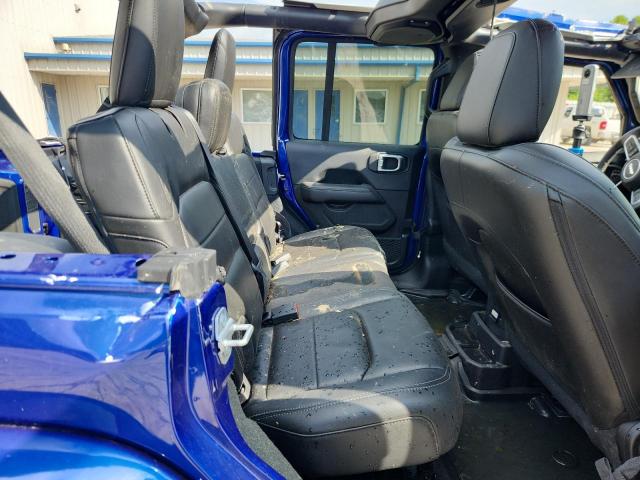 1C4HJXEN7KW505692 - 2019 JEEP WRANGLER UNLIMITED SAHARA ლურჯი ფოტო 11