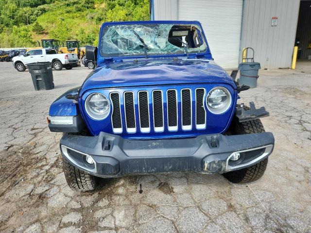 1C4HJXEN7KW505692 - 2019 JEEP WRANGLER UNLIMITED SAHARA ლურჯი ფოტო 5