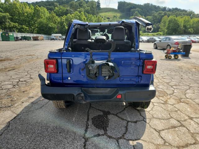 1C4HJXEN7KW505692 - 2019 JEEP WRANGLER UNLIMITED SAHARA ლურჯი ფოტო 6