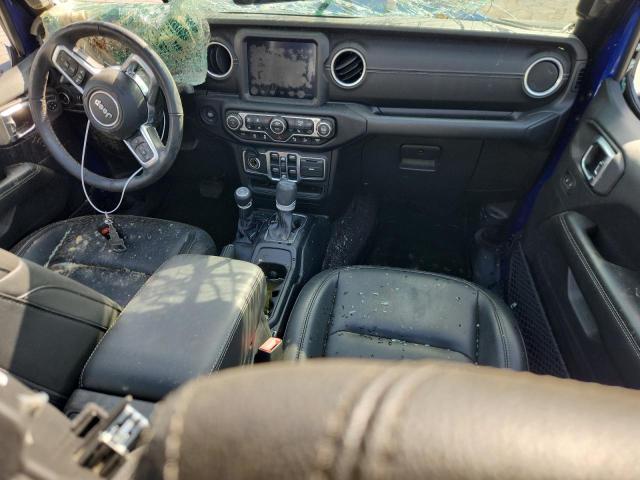 1C4HJXEN7KW505692 - 2019 JEEP WRANGLER UNLIMITED SAHARA ლურჯი ფოტო 8