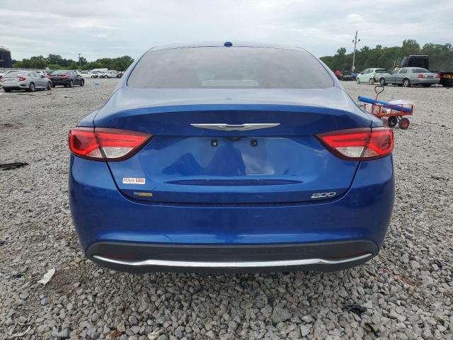 1C3CCCAB2FN631144 - 2015 CHRYSLER 200 LIMITED BLUE photo 6