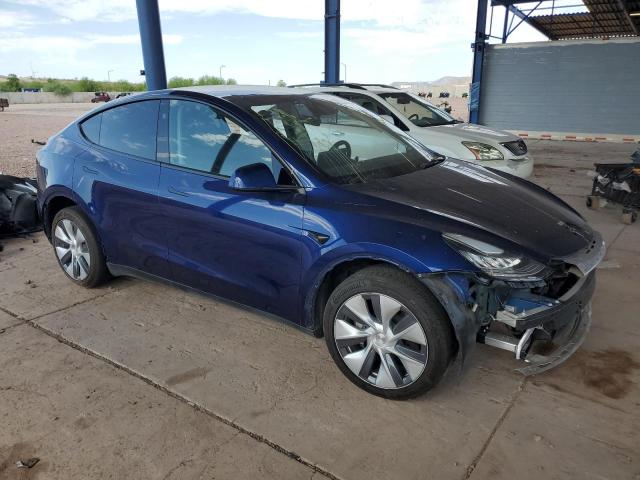 7SAYGDEE0PA135680 - 2023 TESLA MODEL Y Կապույտ լուսանկար 4