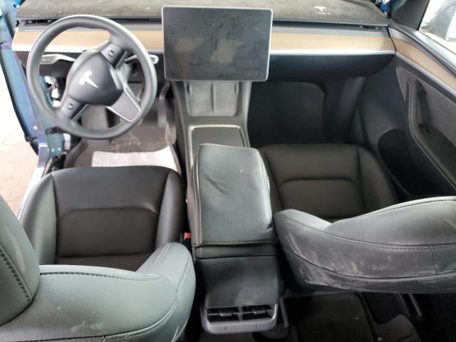 7SAYGDEE0PA135680 - 2023 TESLA MODEL Y Կապույտ լուսանկար 8