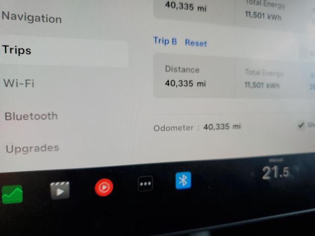 7SAYGDEE0PA135680 - 2023 TESLA MODEL Y Կապույտ լուսանկար 9