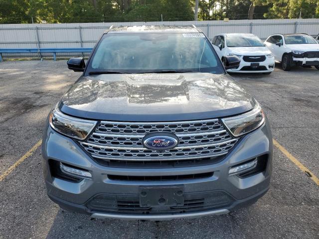 1FMSK8FH8RGA02352 - 2024 FORD EXPLORER LIMITED GRAY photo 5