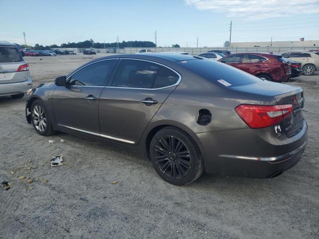 KNALN4D71E5130339 - 2014 KIA CADENZA PREMIUM BROWN photo 2