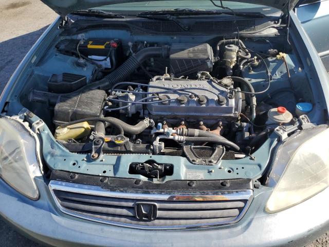 2HGEJ6610YH557294 - 2000 HONDA CIVIC BASE TURQUOISE photo 11