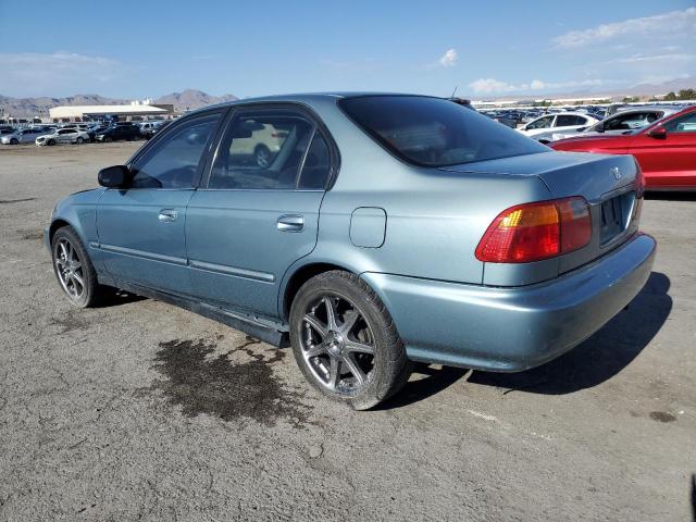 2HGEJ6610YH557294 - 2000 HONDA CIVIC BASE TURQUOISE photo 2