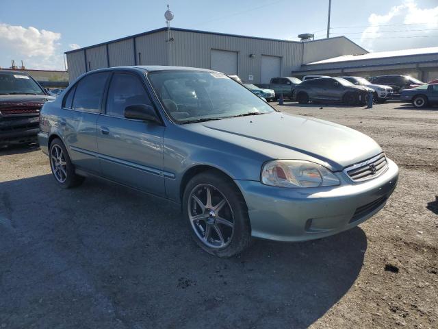 2HGEJ6610YH557294 - 2000 HONDA CIVIC BASE TURQUOISE photo 4