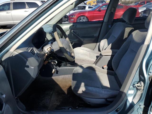 2HGEJ6610YH557294 - 2000 HONDA CIVIC BASE TURQUOISE photo 7