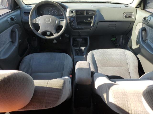 2HGEJ6610YH557294 - 2000 HONDA CIVIC BASE TURQUOISE photo 8