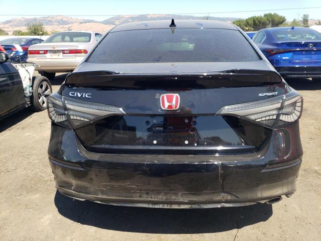 2HGFE2F54NH590573 - 2022 HONDA CIVIC SPORT შავი ფოტო 6
