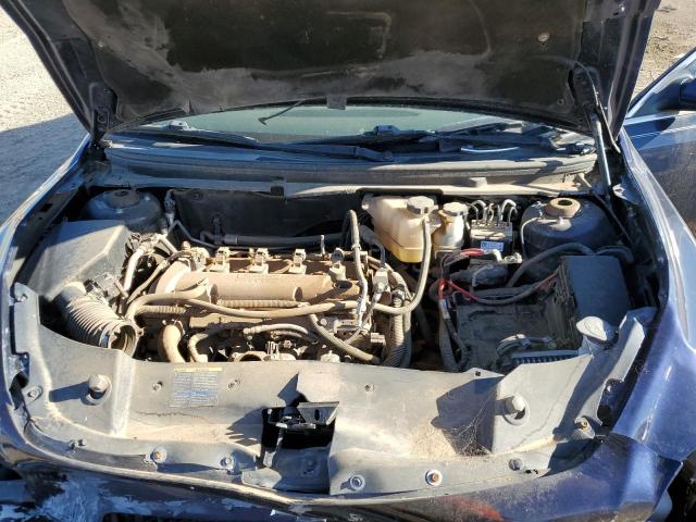 1G1ZH57B19F130201 - 2009 CHEVROLET MALIBU 1LT BLUE photo 11