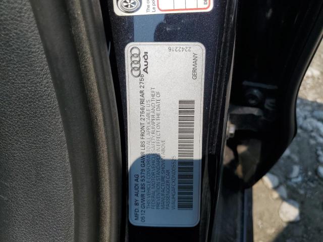 WAUHGAFCXDN005525 - 2013 AUDI A6 PRESTIGE 蓝色 照片 12