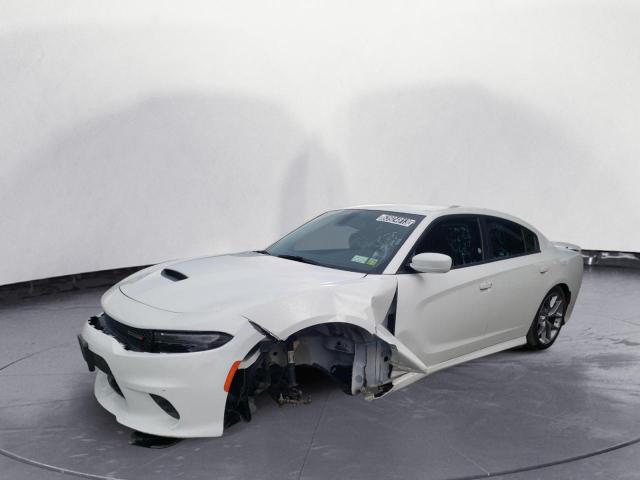 2C3CDXHG0NH175884 - 2022 DODGE CHARGER GT WHITE photo 1