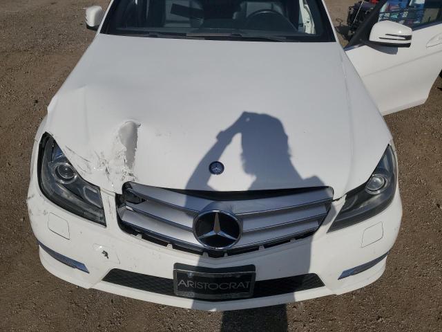 WDDGF5HB5DR275807 - 2013 MERCEDES-BENZ C 350 WHITE photo 11