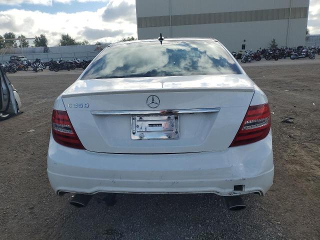 WDDGF5HB5DR275807 - 2013 MERCEDES-BENZ C 350 WHITE photo 6