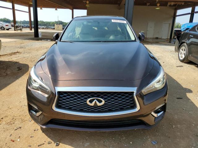 JN1EV7APXJM351944 - 2018 INFINITI Q50 LUXE BROWN photo 5