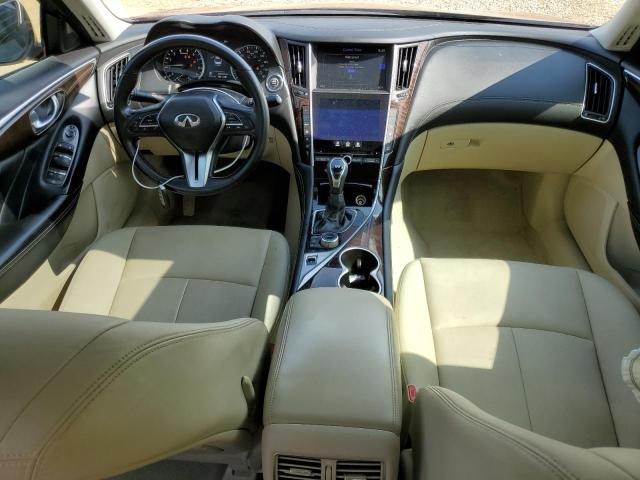 JN1EV7APXJM351944 - 2018 INFINITI Q50 LUXE BROWN photo 8