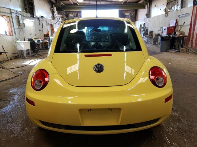 3VWPG3AG6AM015220 - 2010 VOLKSWAGEN NEW BEETLE YELLOW photo 6