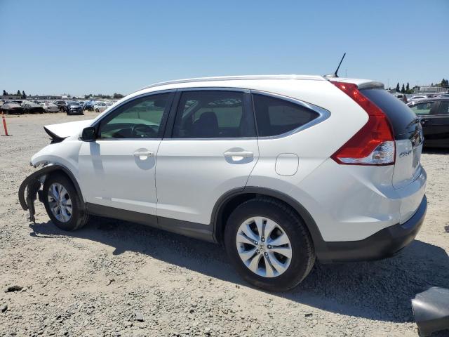 5J6RM3H78DL044180 - 2013 HONDA CR-V EXL WHITE photo 2