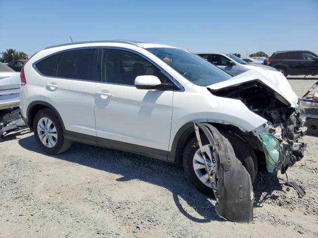 5J6RM3H78DL044180 - 2013 HONDA CR-V EXL WHITE photo 4