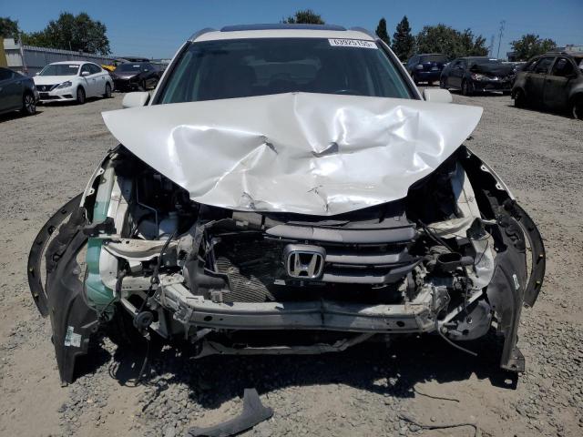 5J6RM3H78DL044180 - 2013 HONDA CR-V EXL WHITE photo 5