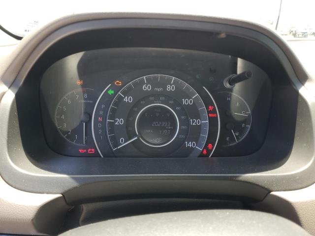 5J6RM3H78DL044180 - 2013 HONDA CR-V EXL WHITE photo 9