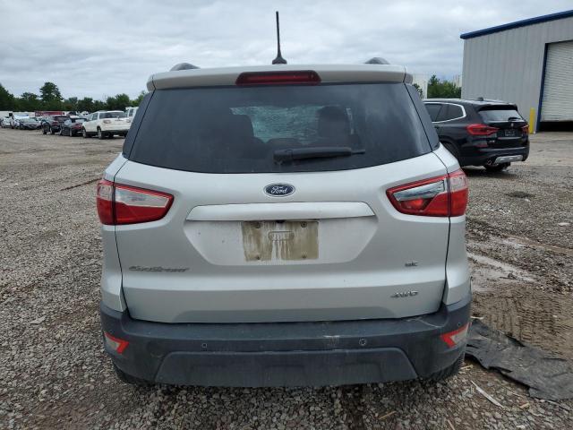 MAJ6P1UL9JC220405 - 2018 FORD ECOSPORT SE ვერცხლისფერი ფოტო 6