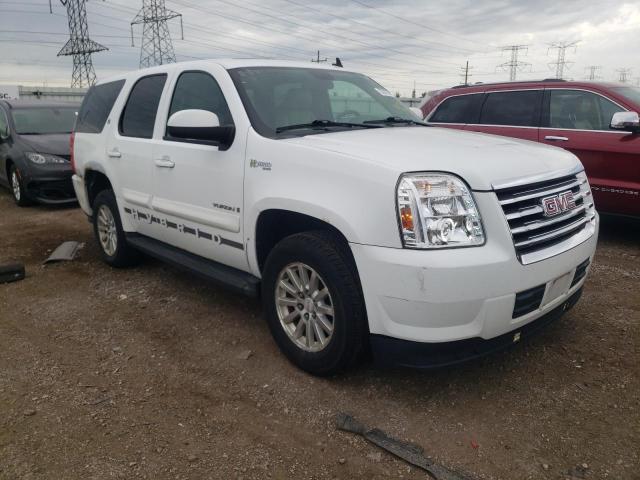 1GKFK13518R239702 - 2008 GMC YUKON HYBRID WHITE photo 4