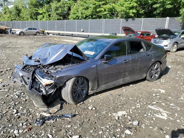 19UUB6F57NA002798 - 2022 ACURA TLX TECH A GRAY photo 1