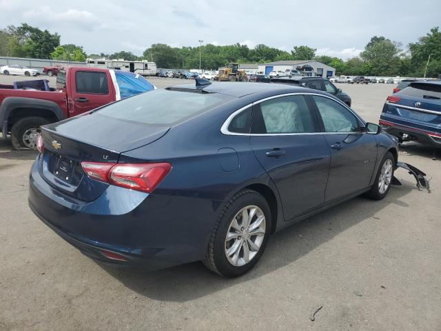 1G1ZD5ST3NF163030 - 2022 CHEVROLET MALIBU LT BLUE photo 3