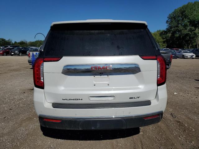 1GKS2GKD4NR179727 - 2022 GMC YUKON XL K1500 SLT WHITE photo 6