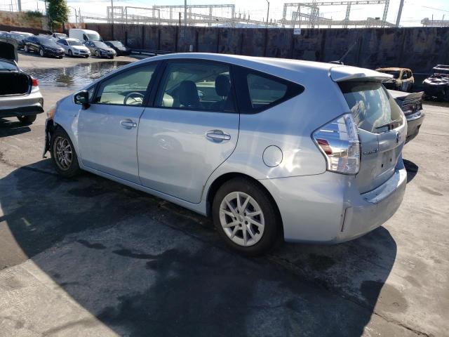 JTDZN3EU4D3259312 - 2013 TOYOTA PRIUS V BLUE photo 2